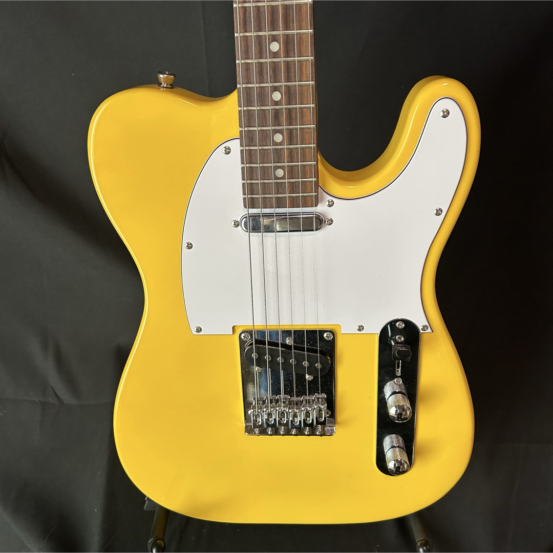 Playtech Telecaster テレキャスター エレキギター イエロー