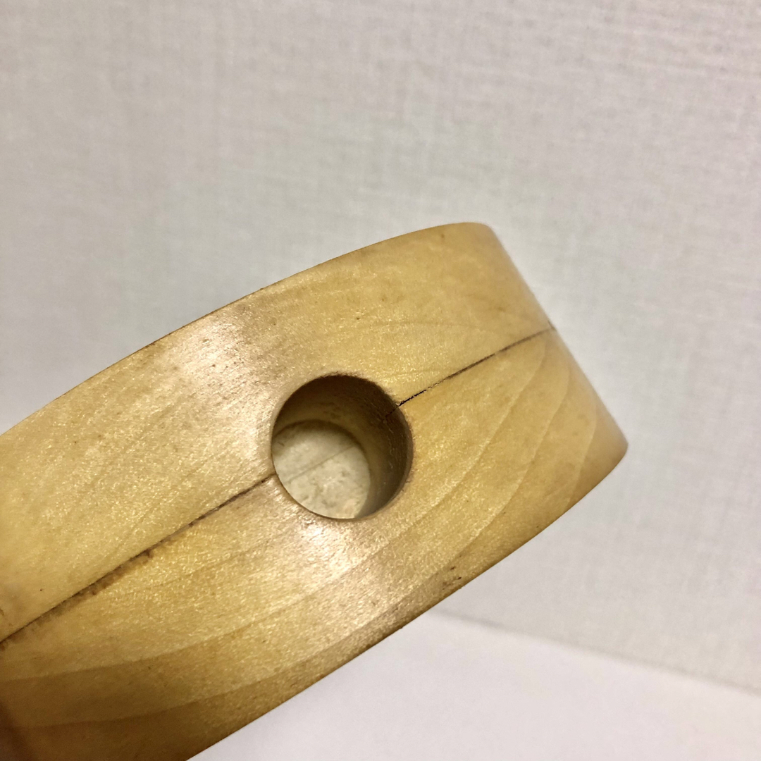 年代物 ヴィンテージ ニコン nikon オブジェ 木製 ロゴ スタンド