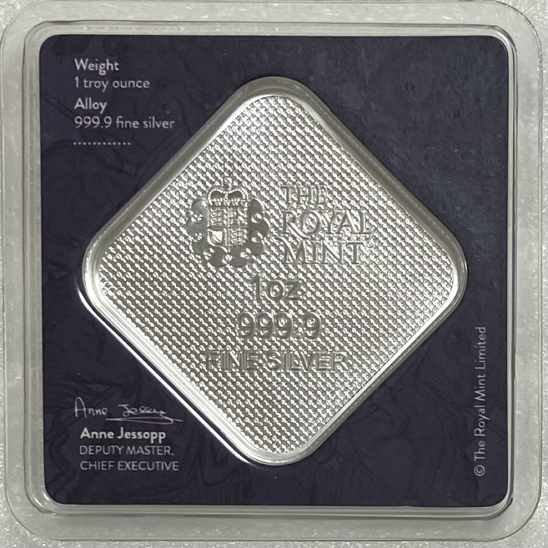 英国 クイーンズビースト コンプリーター 1オンス銀バー 特別