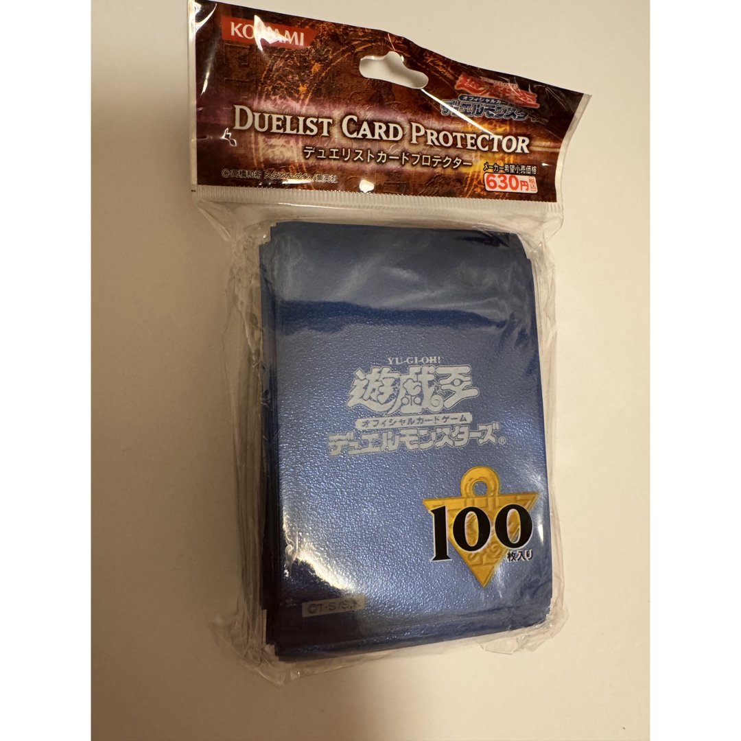 遊戯王 スリーブ 初期ロゴ 青 60枚 遊戯王 スリーブ 初期 青 60枚