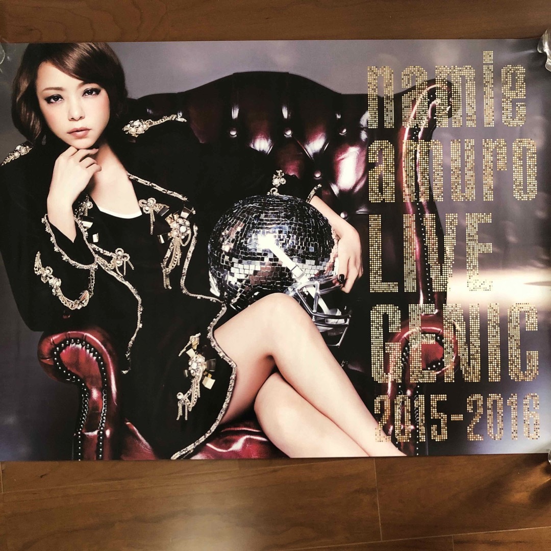 T新品 非売品 安室奈美恵 販促 告知 ポスター B2 uncontrolled 安室