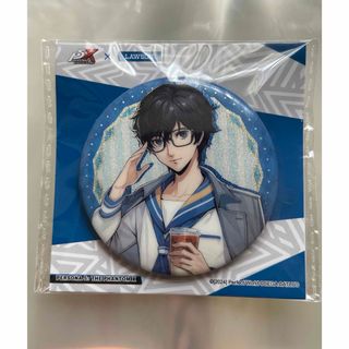 ペルソナ ペルソナ5 サンリオ カフェ 缶バッジ 主人公 雨宮蓮