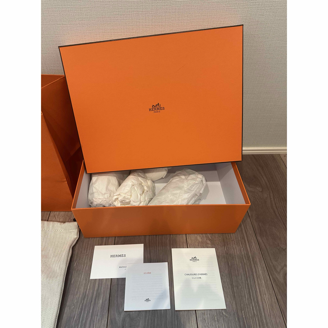 HERMES ショッパー ギフト包装用アイテム セット HERMES ショッパー