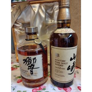 Suntory Whisky 2本セット（響＆山崎）ギフトセット化粧箱入 Suntory