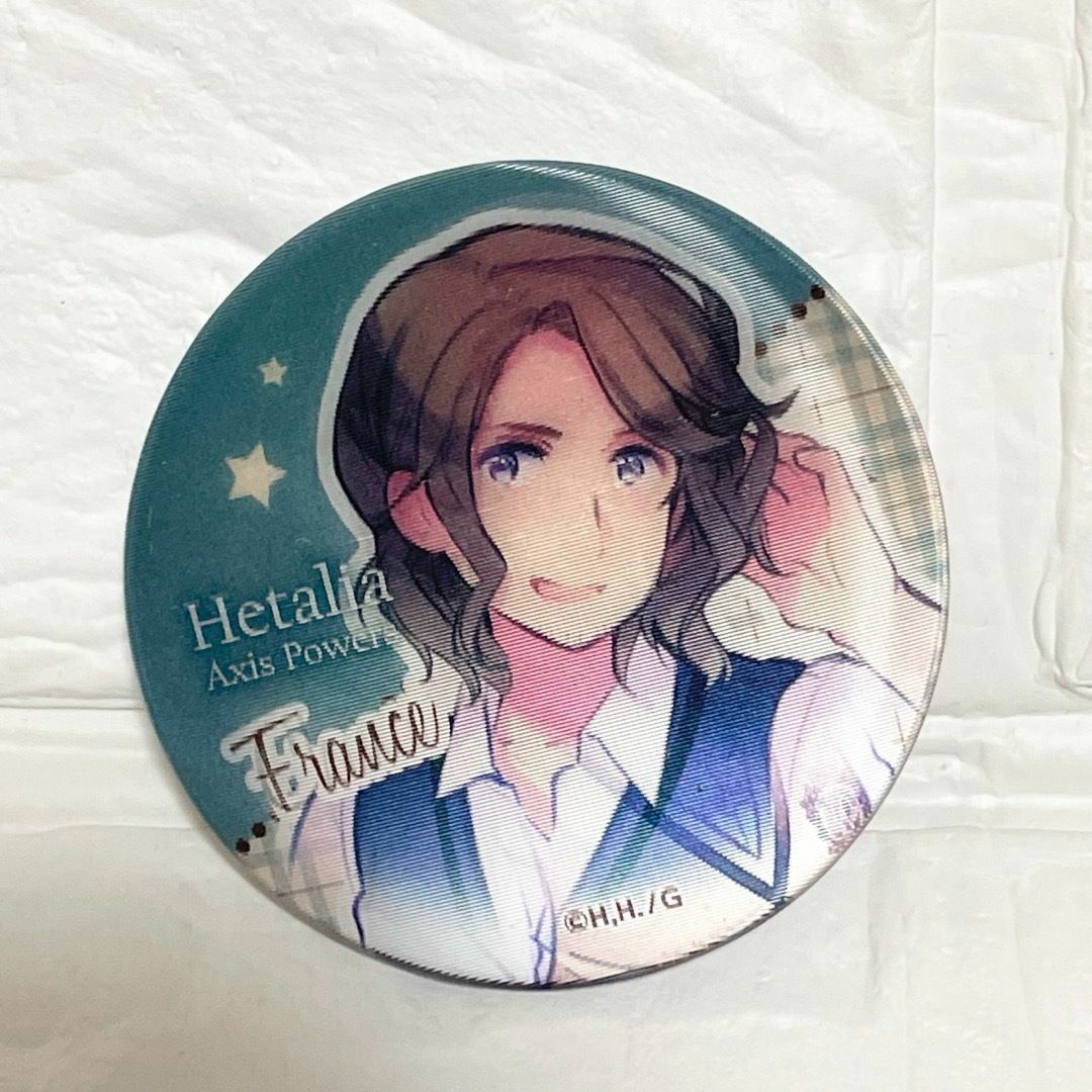 ヘタリア 中国&ロシア チェンジング缶バッチ ヘタリア 中国