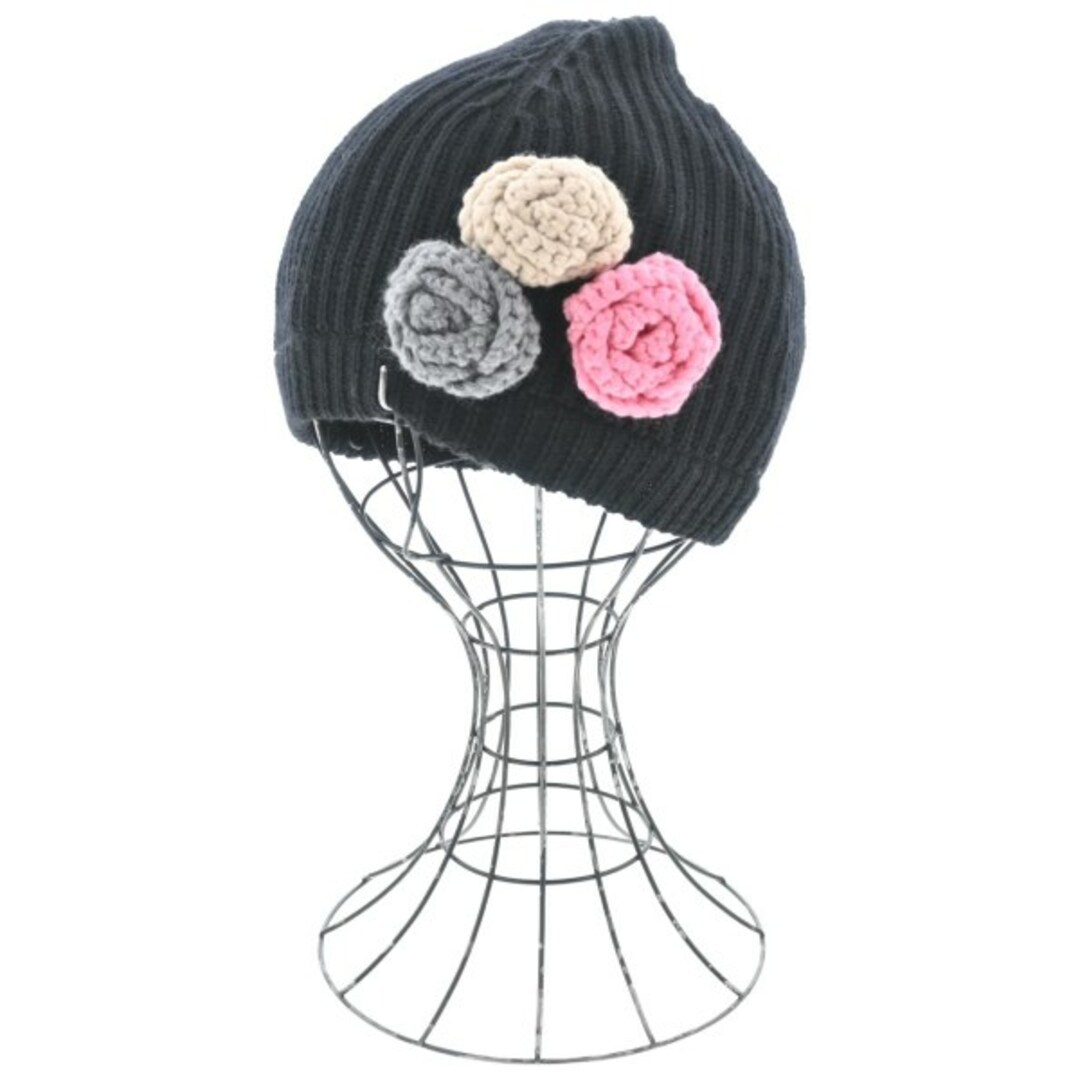 miu miu グレー ニット帽 サイズL ミュウミュウ MIU MIU ニット miu