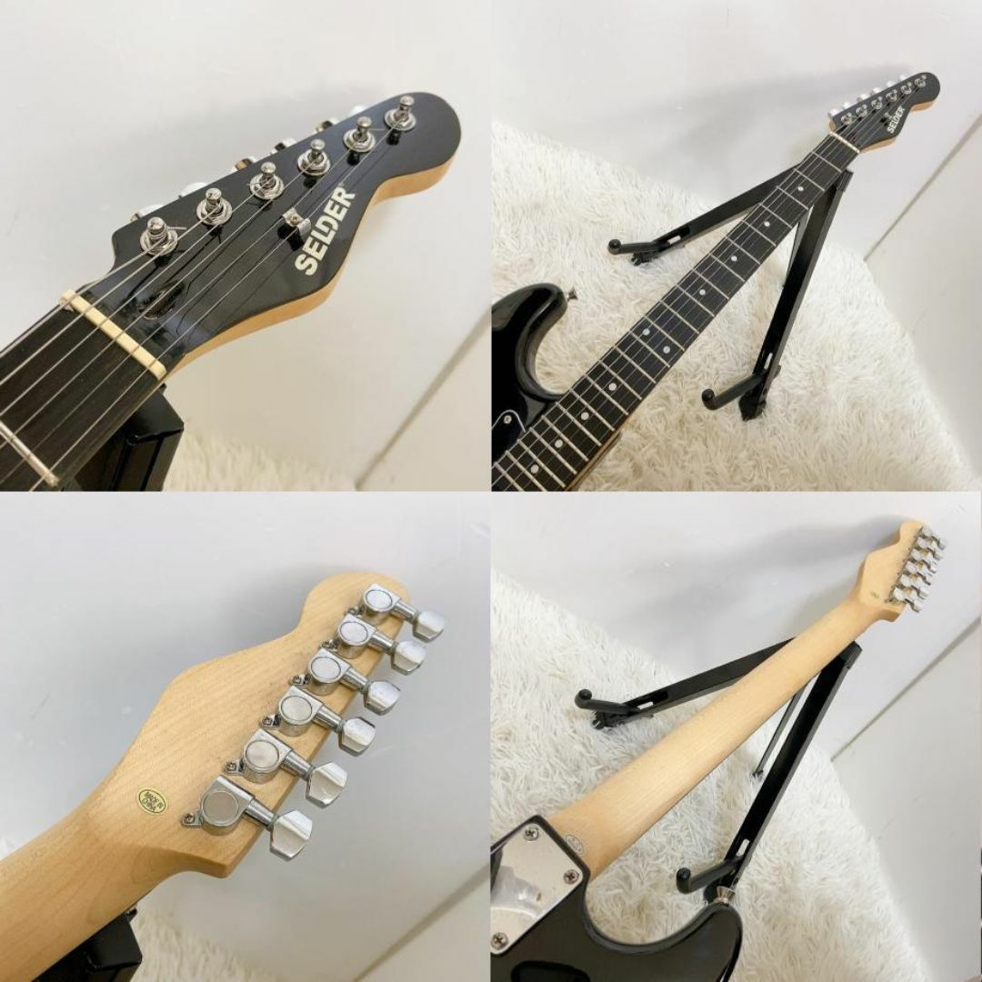 セルダー 初心者セット SELDER ストラト ブラック エレキギター
