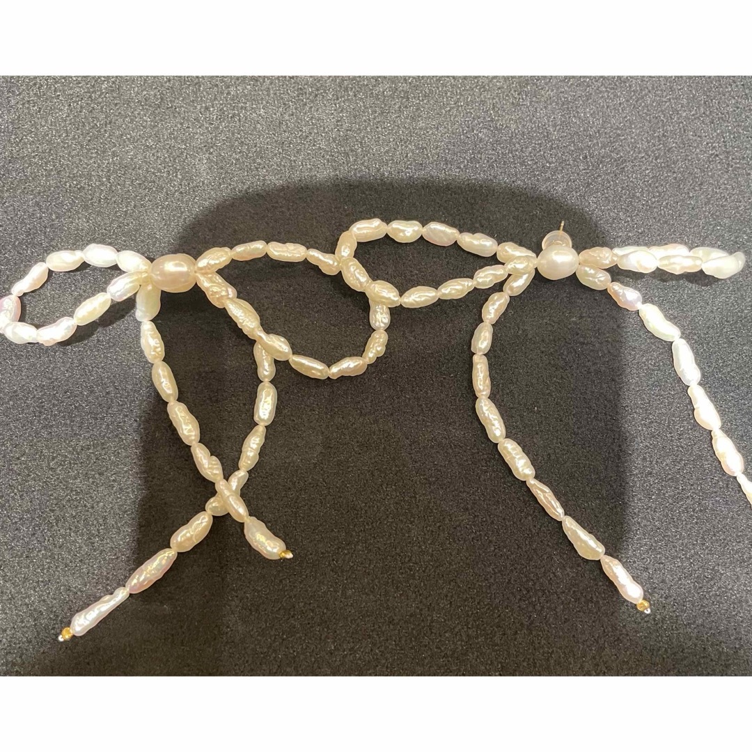 les bon bon - ⭐️les bonbon ⭐️リボン型パールピアス 新品 金子綾