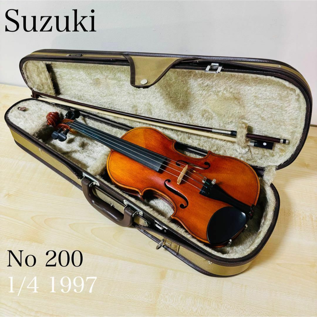 ☆スズキ バイオリン No.200 3/4 1982 ☆スズキ バイオリン No.200 3/4