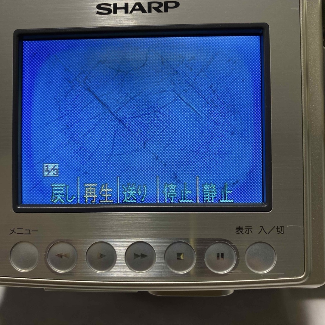 SHARP HI8ビデオカメラ VL-EH580 SHARP VideoHi8 ビデオカメラ VL