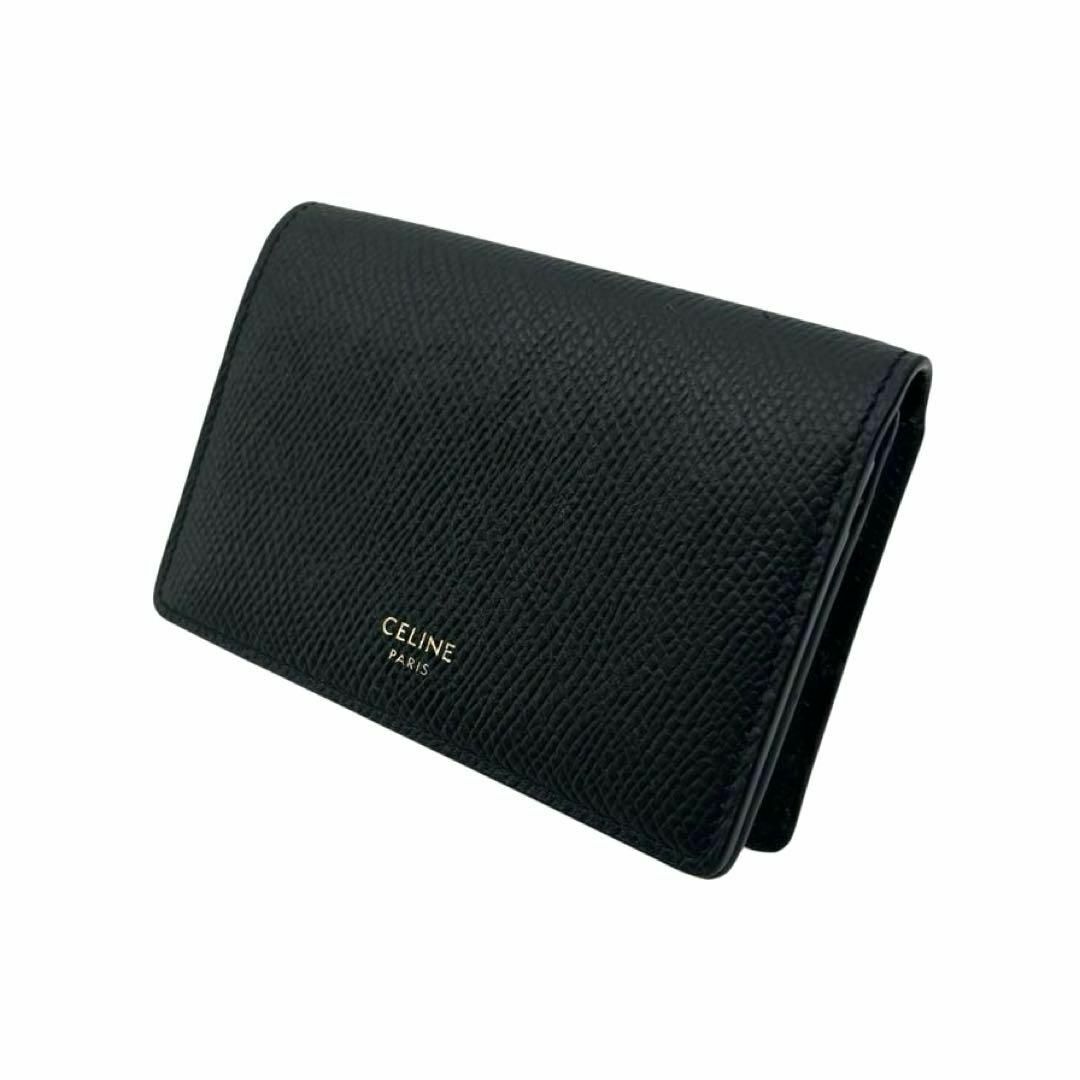 セリーヌ CELINE カードケース 名刺入れ レザー ブラック