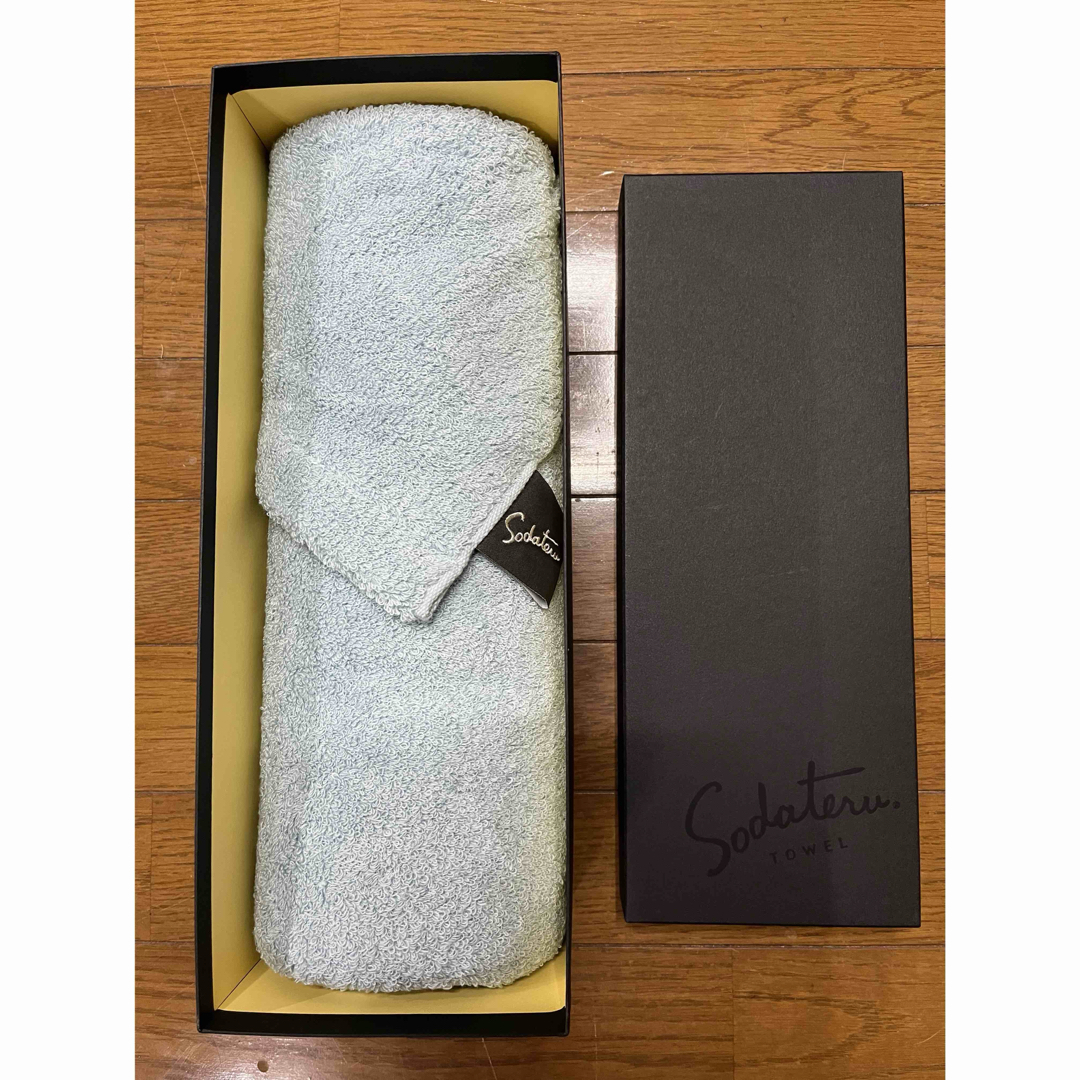 育てる タオル MARQUE マルク グラン バスタオル フォグブルー 大判