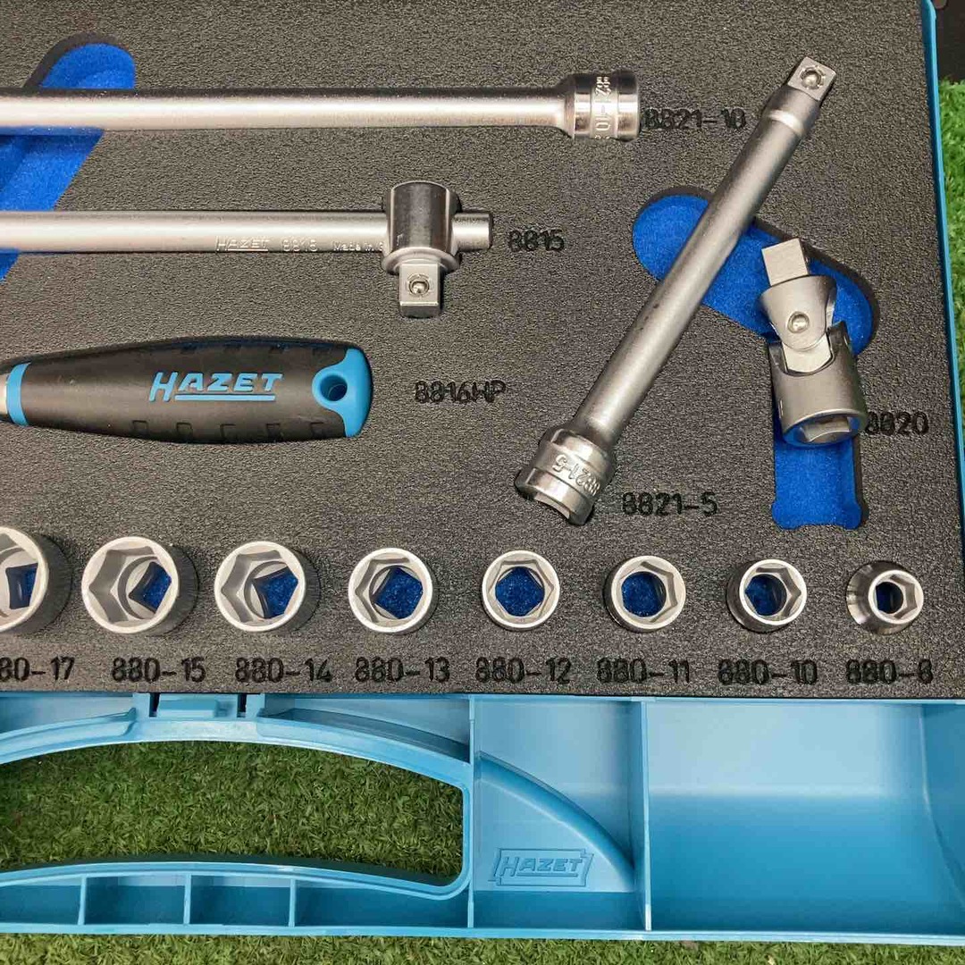 ハゼット(HAZET) 3/8ソケットレンチセット 880N-1【川越店】