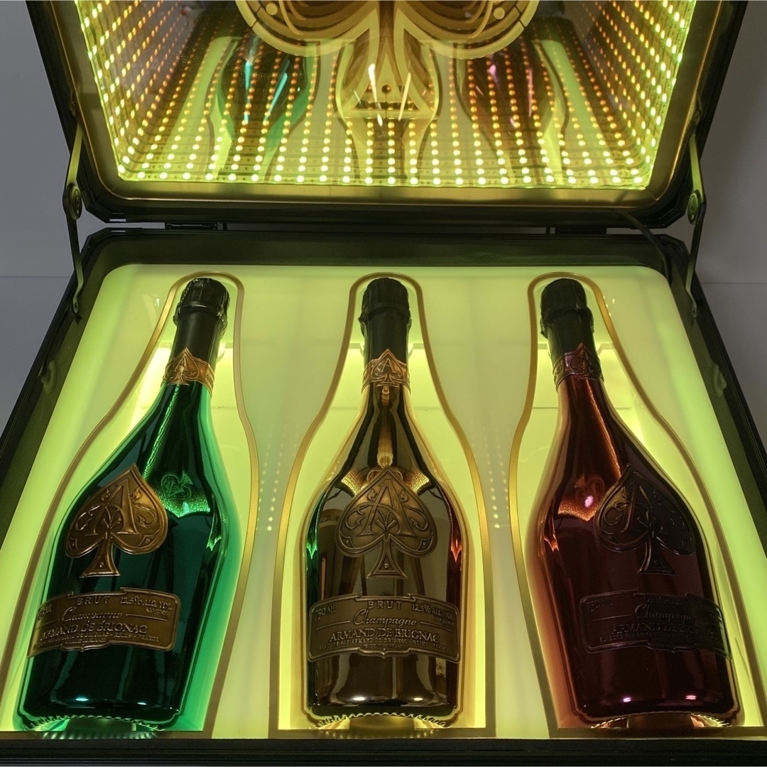 アルマンド アタッシュケース 信号機 レッド ゴールド グリーン LED