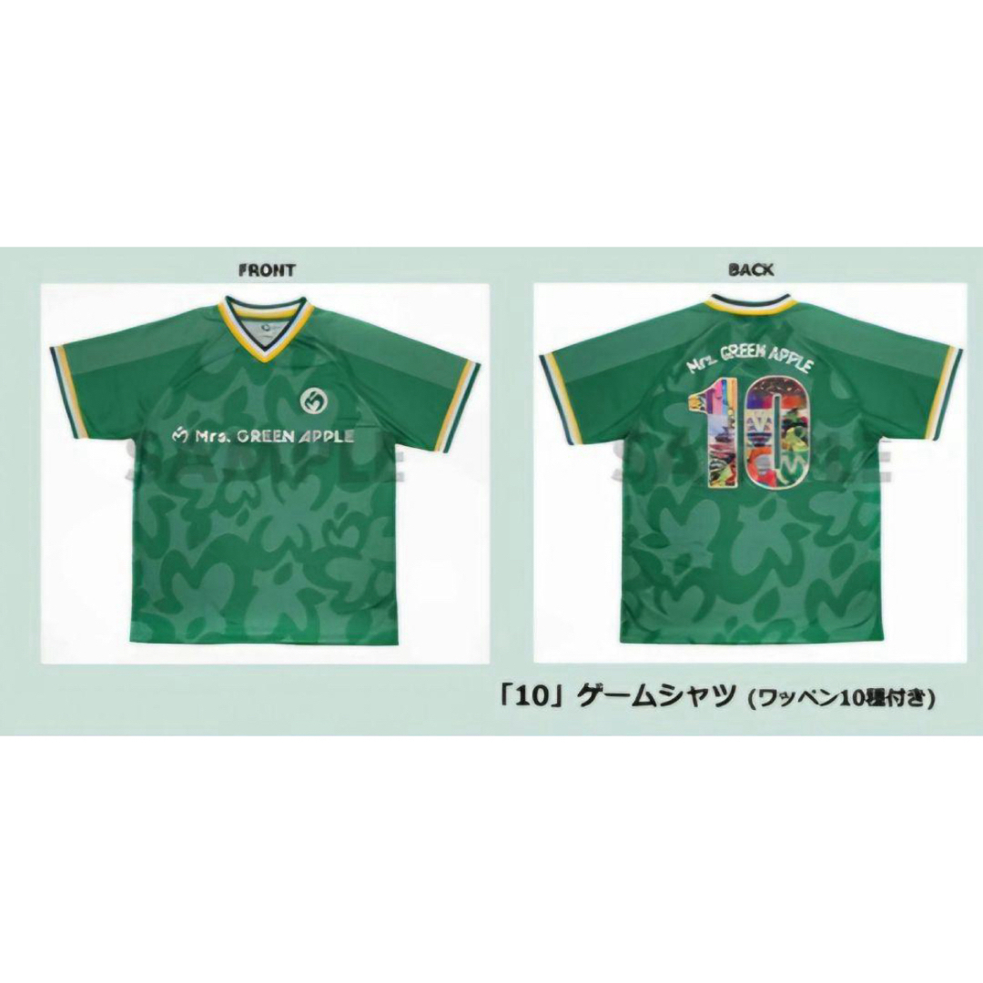 Mrs.GREEN APPLE 「10」ゲームシャツ Tシャツ ミセスの通販 by いの's