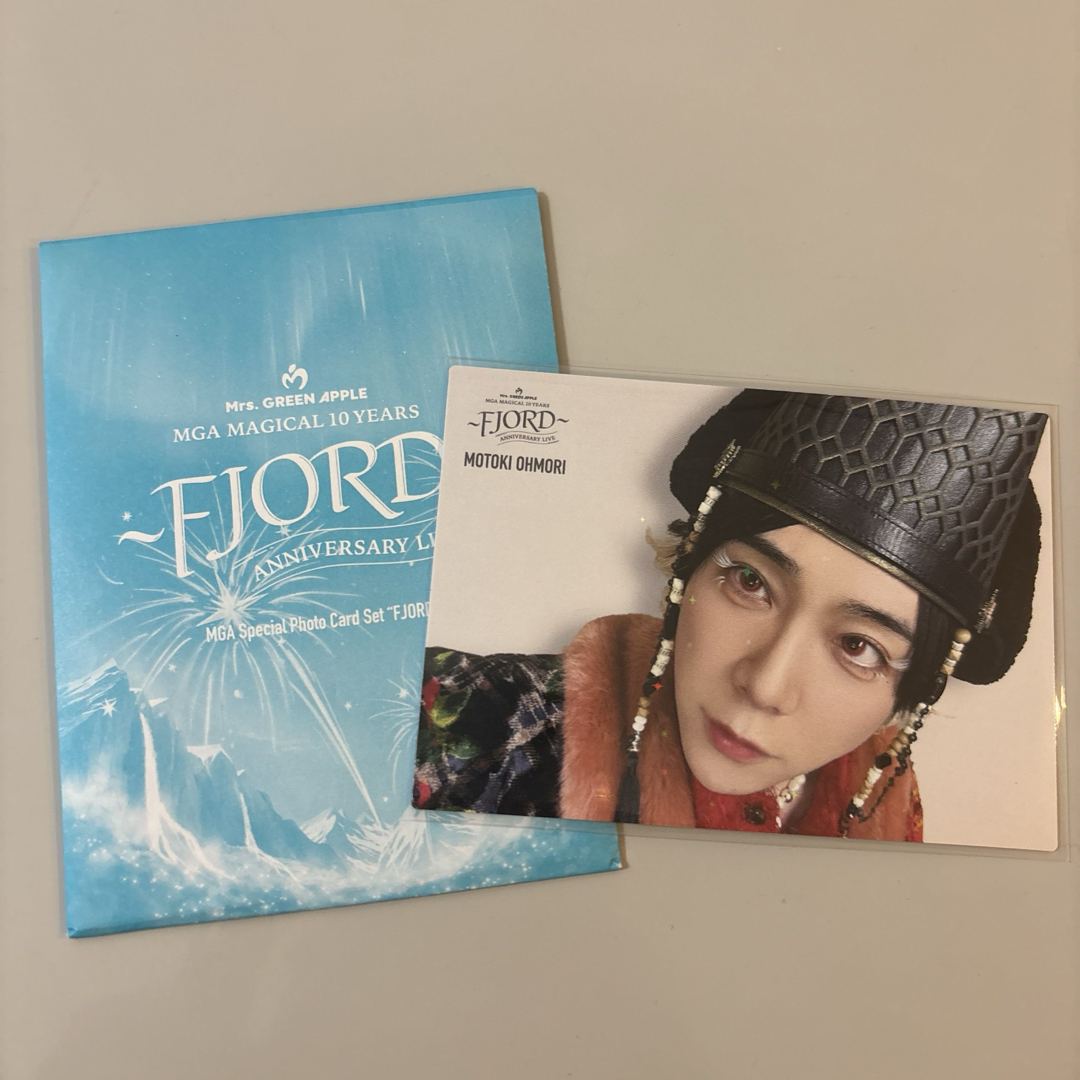 Mrs. GREEN APPLE 大森元貴 フォトカード レア オンライン シ