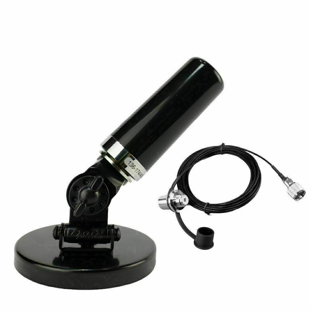 9㎝アンテナ+2軸可動式マグネット基台+RG316同軸ケーブル5m