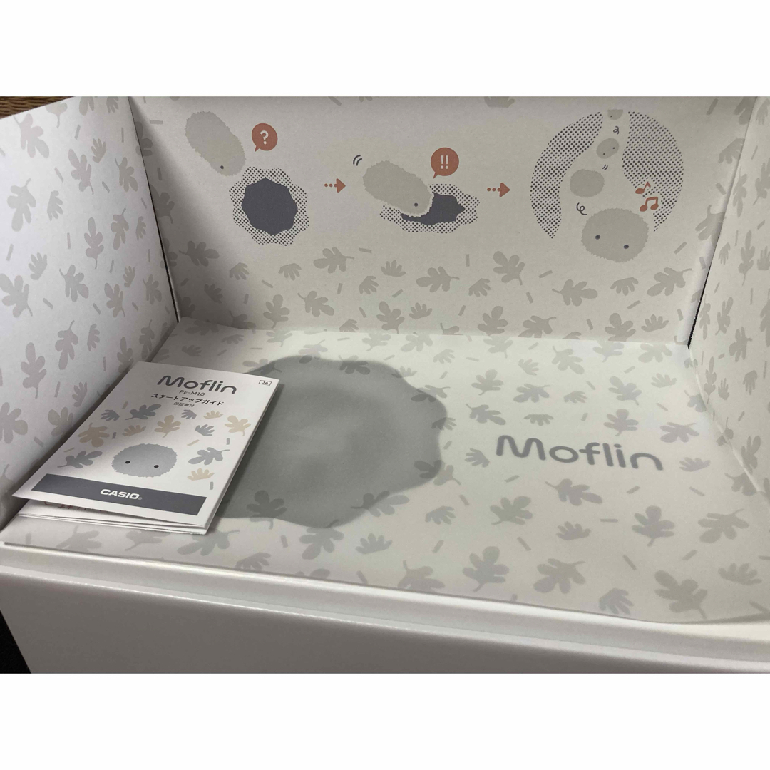 新品、未開封CASIOモフリン(シルバー) 【公式通販】