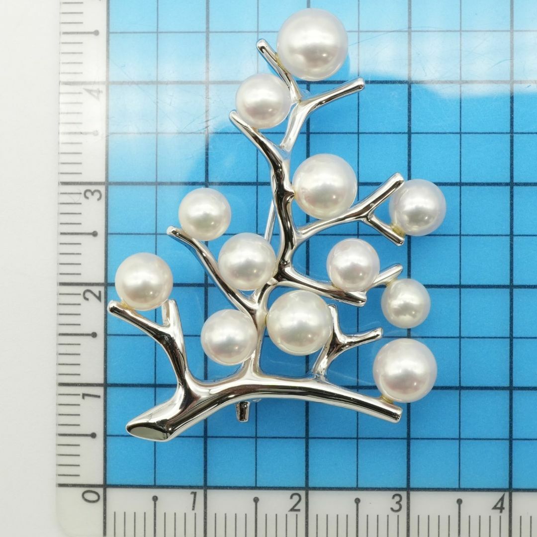 極美品】ミキモト パール ベビーパール ブローチ 幸福の木 【公式通販】