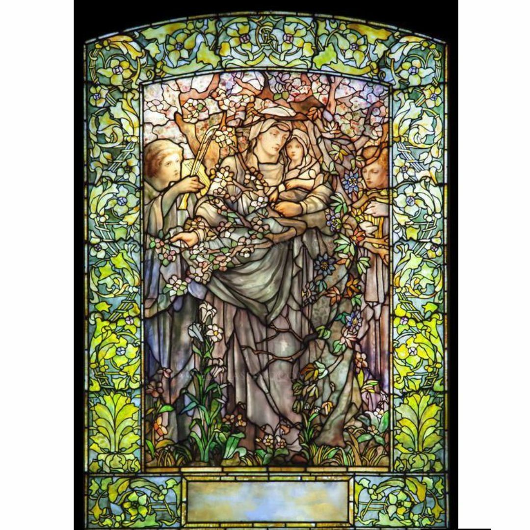 ティファニー ヴィンテージ ステンドグラス マドンナ・オブ・ザ