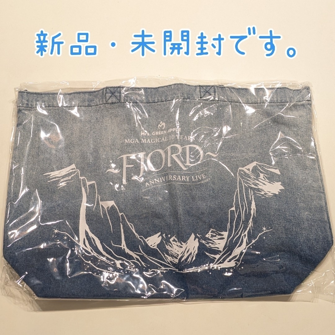 未開封☆ミセスグリーンアップル フィヨルド デニムバッグ ミセス