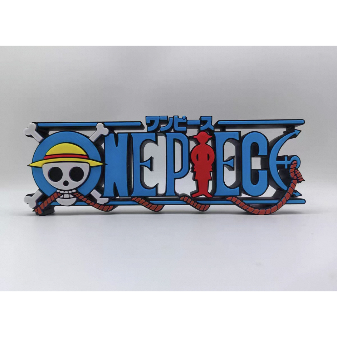 ONE PIECE - ONE PIECE ワンピース ロゴフィギュアの通販 by 虾米☆模