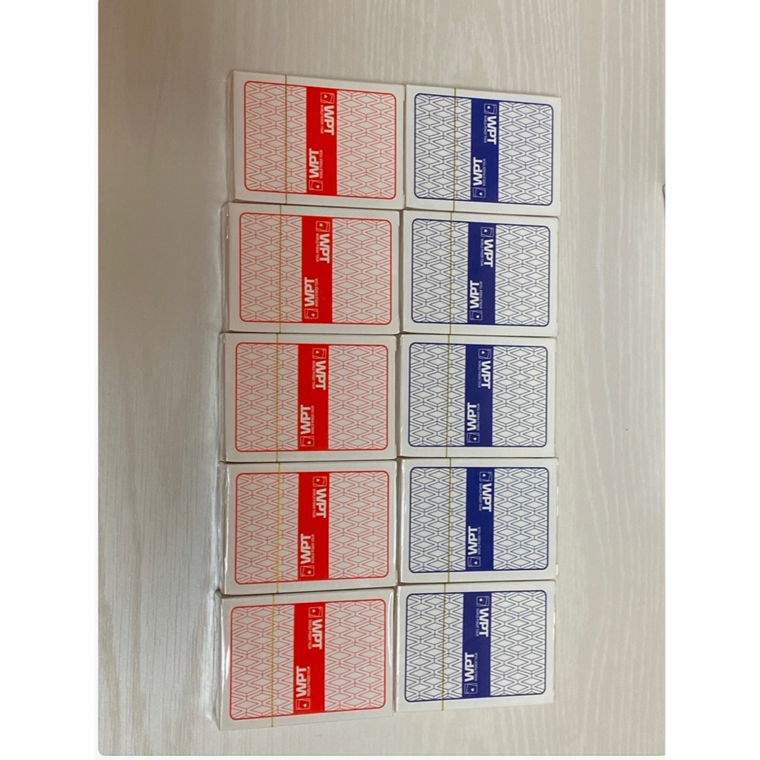 WPTポーカートランプ 赤・青 5セット ※セール中 WPTポーカートランプ