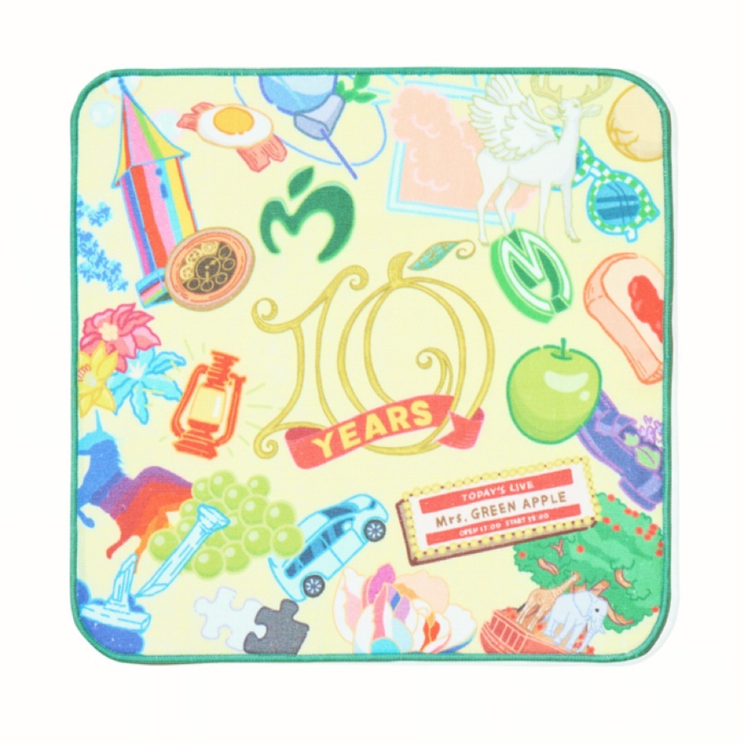 即日発送可】ミニタオルA ミセスグリーンアップル ランドマーク