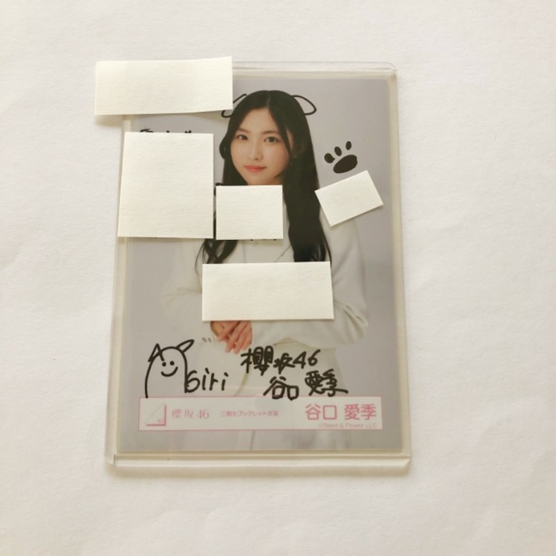 ユニエア 直筆サイン入りチェキ 石森璃花 櫻坂46 石森璃花 直筆サイン