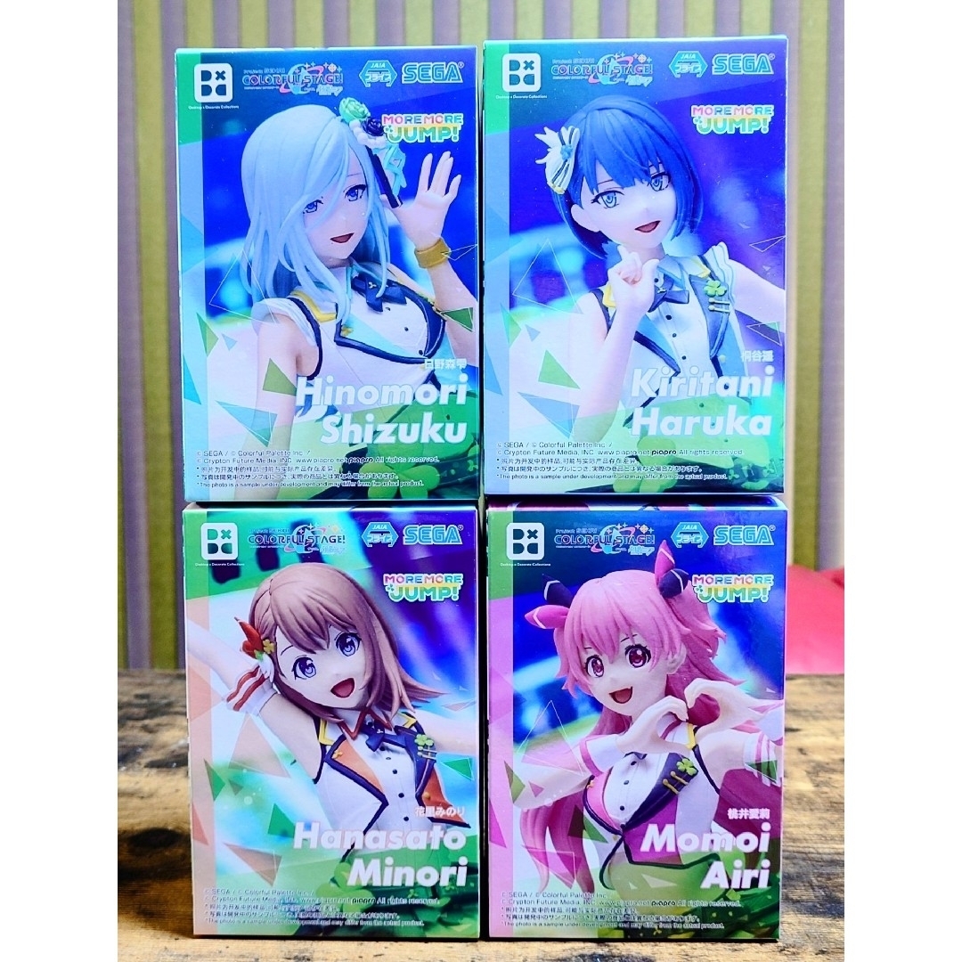 ① プロジェクトセカイ フィギュア モモジャン モアジャン 全4種 プロセカ