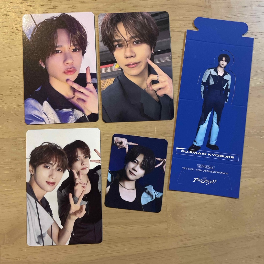 INI CD トレカセット INI - INI THE ORIGIN 藤牧京介 トレカセットの