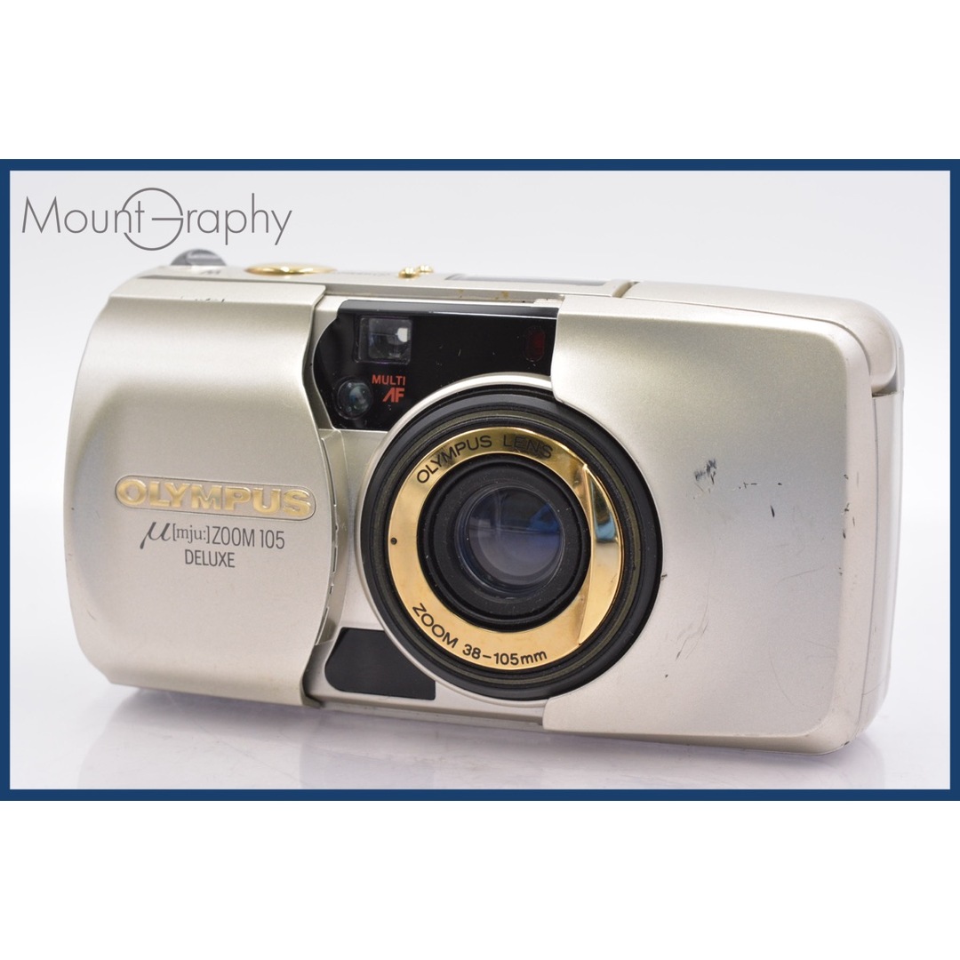 ◎OLYMPUS オリンパス μ [mju:] ZOOM 105 DELUXE