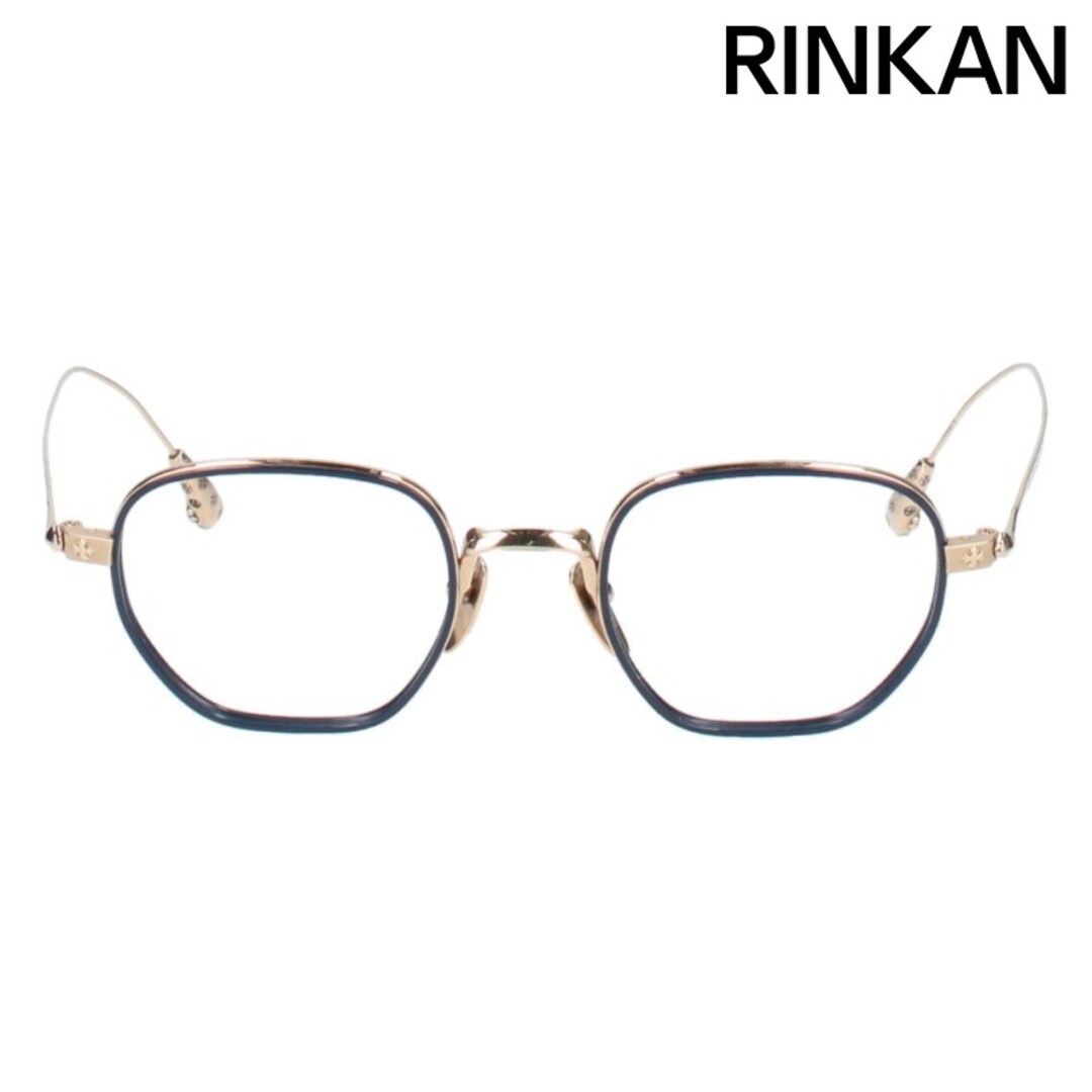 クロムハーツ BONE PRONE I CHプラステンプルメタルフレームアイウェア