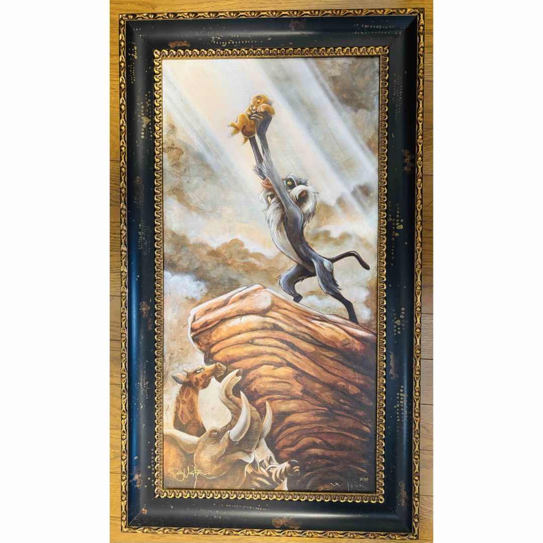 Darren Wilson 油彩画 A King is Born Darren Wilson 油彩画 A King is