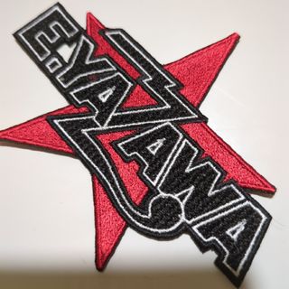 矢沢永吉 大判アイロン ワッペン ワシロゴ 最後の1枚 矢沢永吉 大判