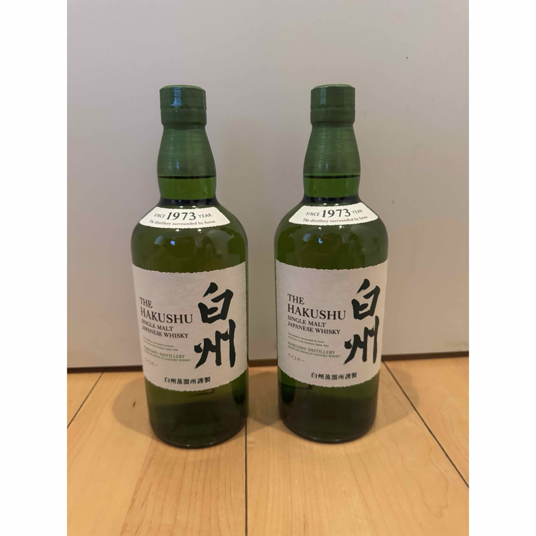 サントリー白州NV700ml（箱無し）2本セット（1） 白州 箱無し (NV
