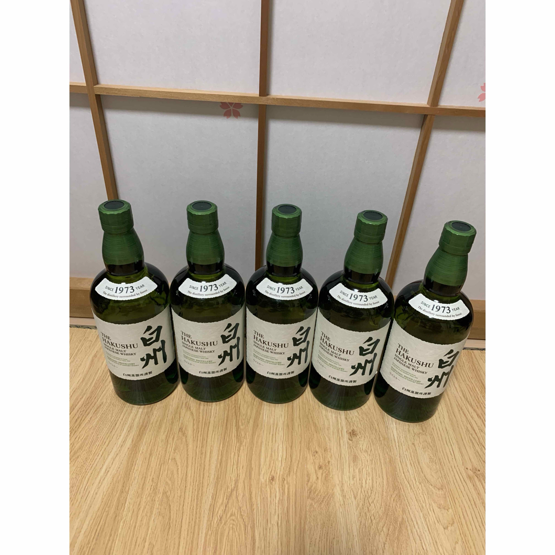 最安値！！サントリー白州 5本セット※値下げ不可 サントリー白州 5本