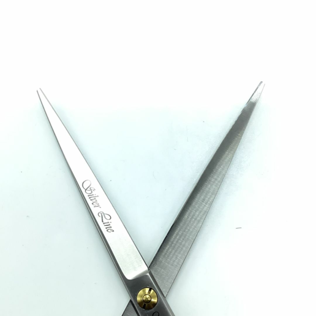 目立った傷や汚れなし】シルバーライン ギザ刃 カーブ 15度 7インチ