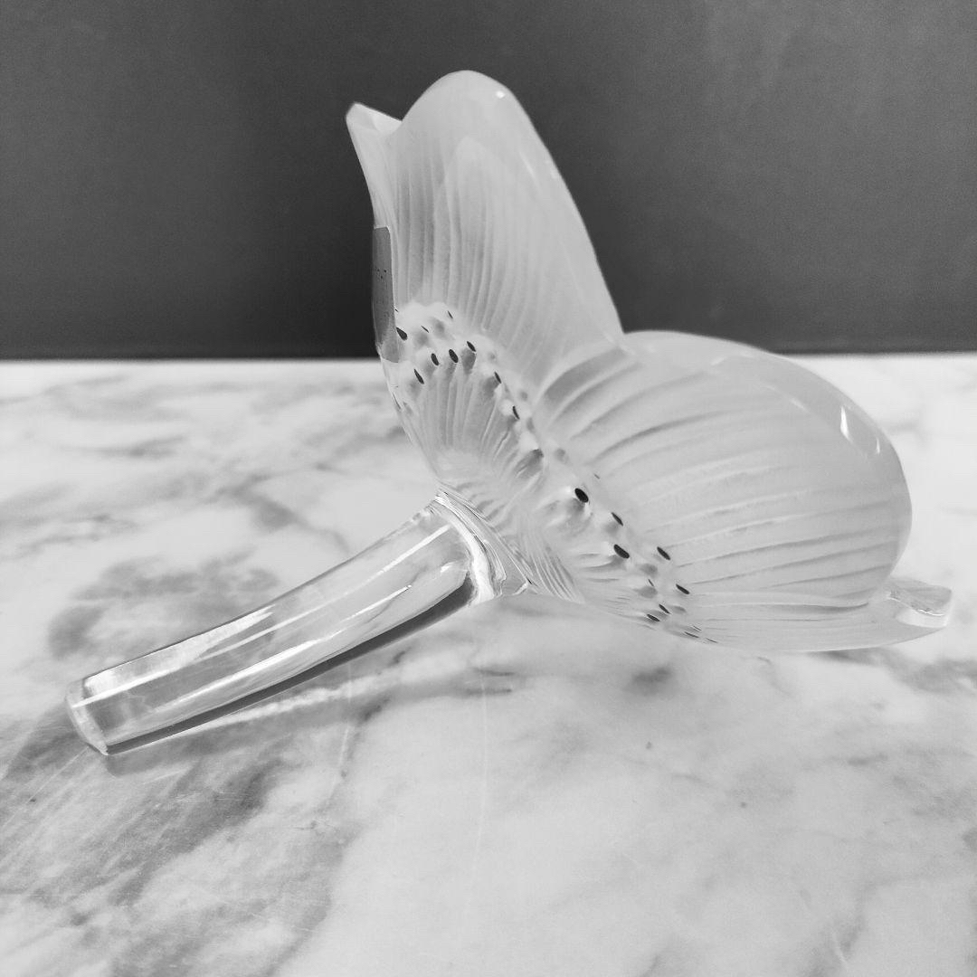 美品◇ルネ ラリック Lalique アネモネ ペーパーウェイト 文鎮 置物