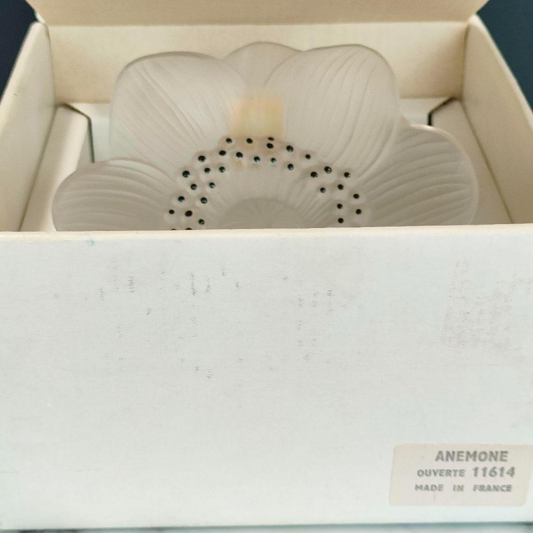 美品◇ルネ ラリック Lalique アネモネ ペーパーウェイト 文鎮 置物
