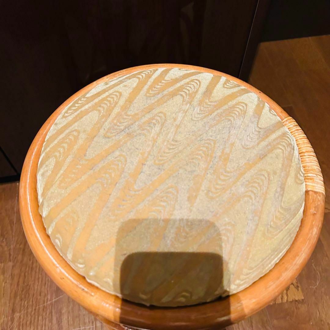 良品】ラタン ドレッサー スツールセット 鏡台 昭和レトロ 良品