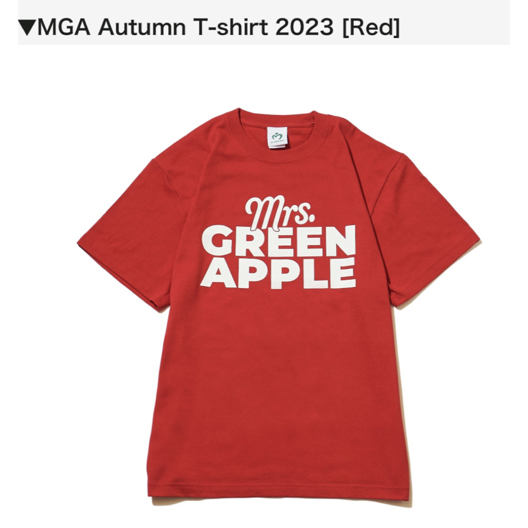 Mrs. GREEN APPLE ミセスグリーンアップル Tシャツの通販 by ビワイチ