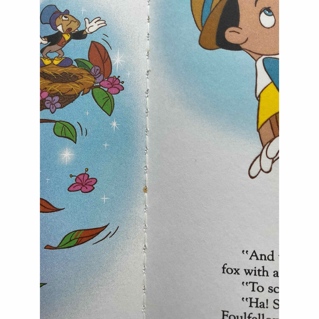 Walt Disney's Pinocchio ピノキオ 絵本 冒険絵本ピノキオ PINOCCHIO」