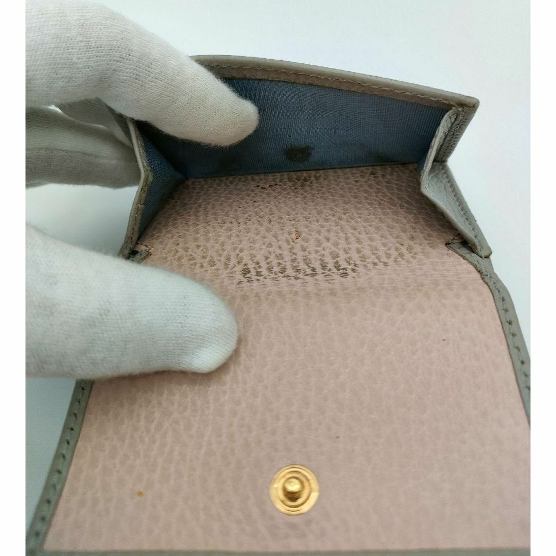 GUCCI - GUCCI グッチ GGマーモント バイカラー ウォレット カード