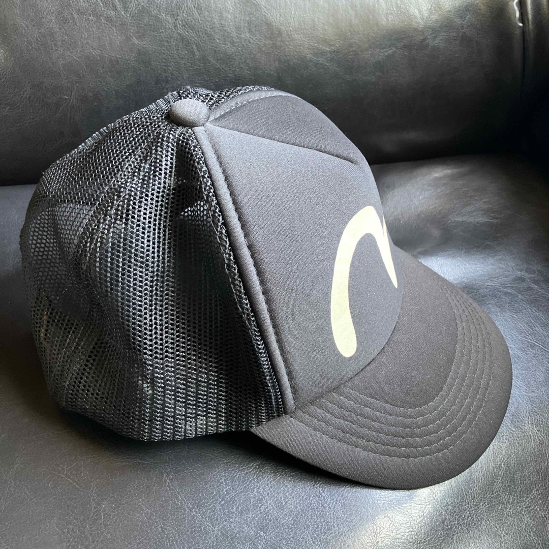 EVISU メッシュ キャップ ブラック エヴィスジーンズ