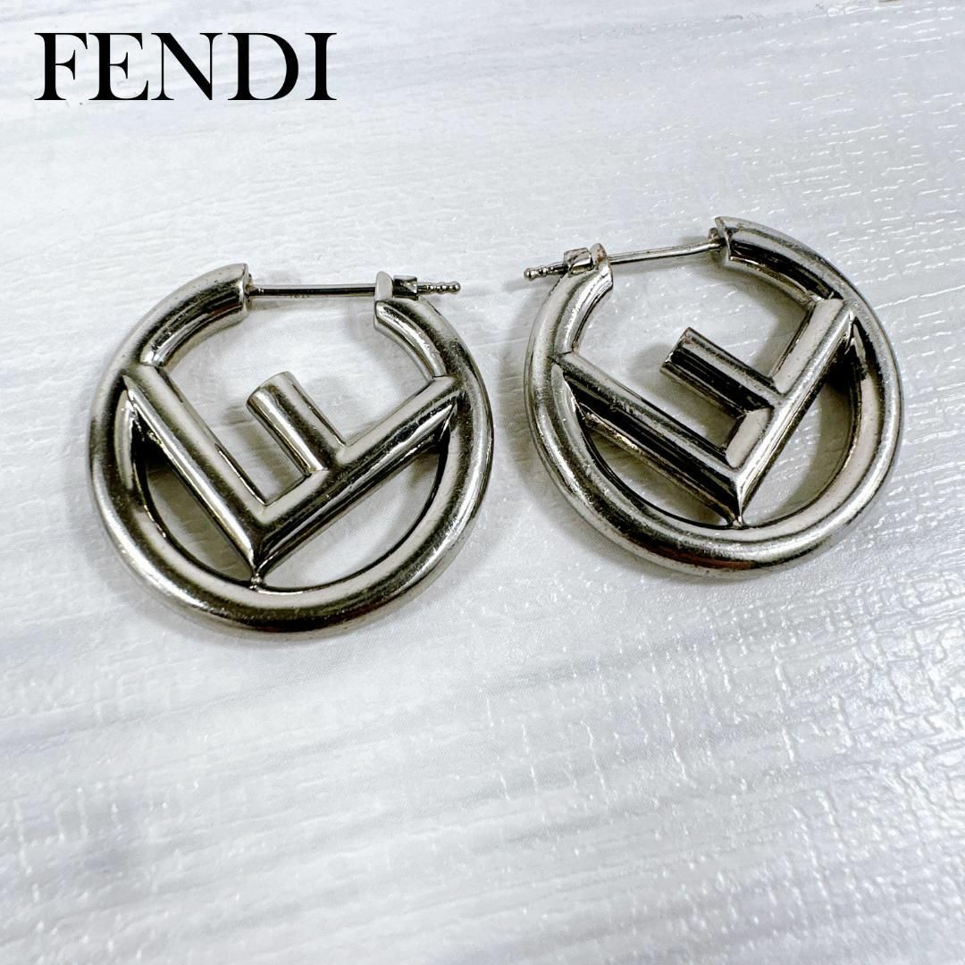 エフ イズ フェンディ ピアス シルバー FENDI フェンディ エフ イズ