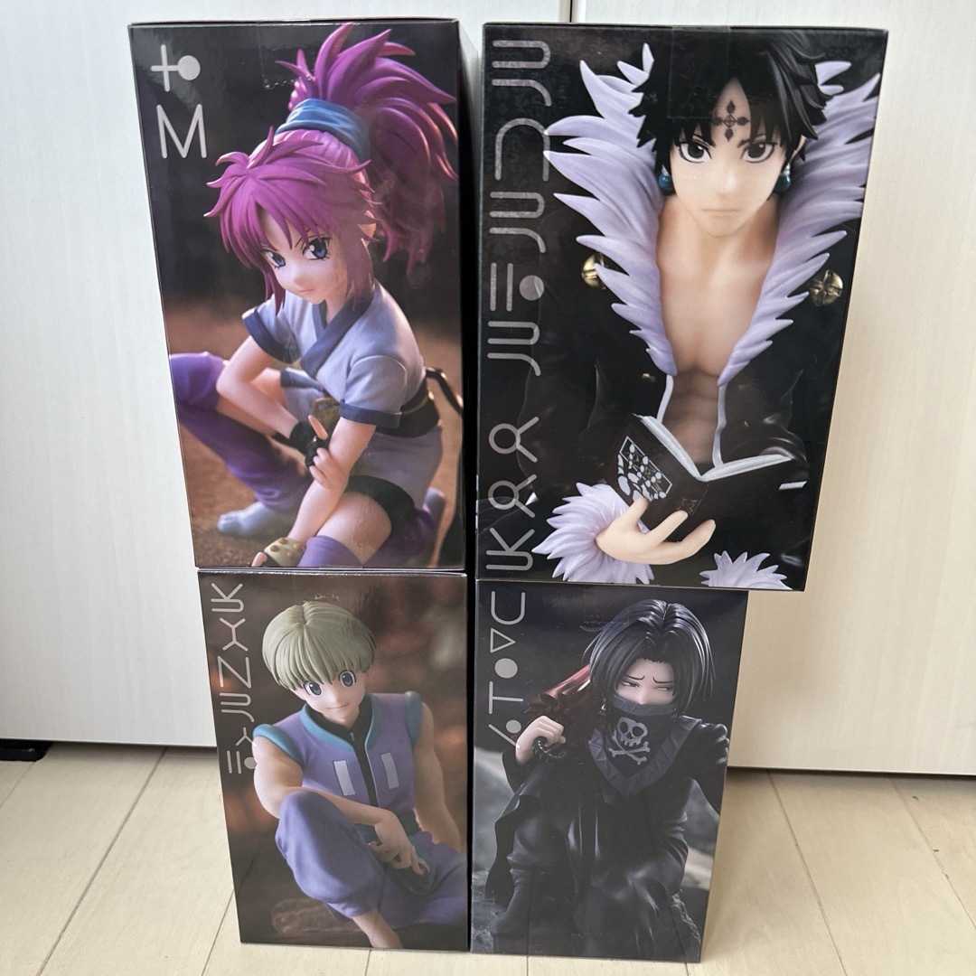 HUNTER×HUNTER ぬーどるストッパーフィギュア 幻影旅団 4種セット