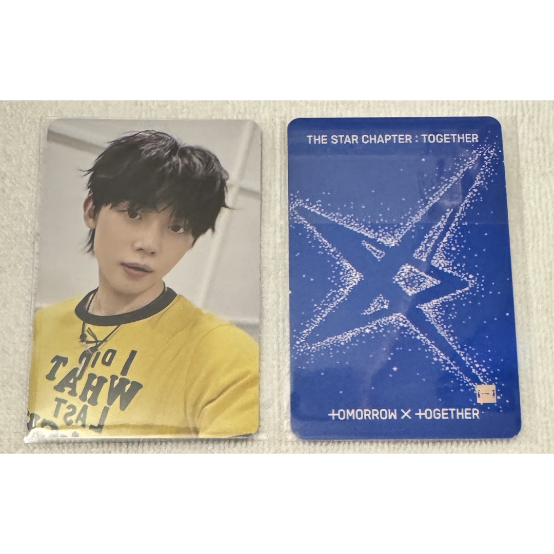 TXT ヨンジュン 直筆サイン ETERNITY