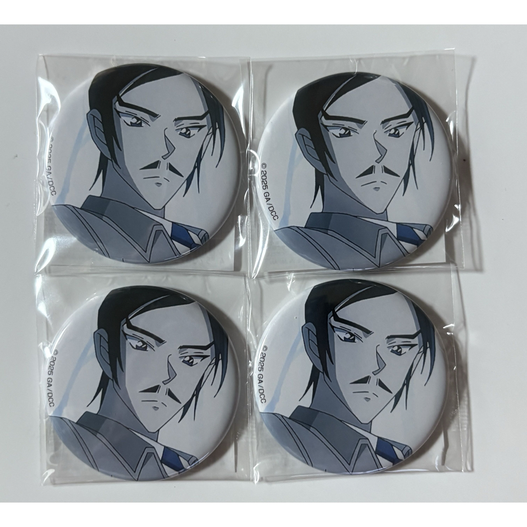 名探偵コナン 隻眼の残像 場面写スクエア缶バッジ 諸伏景光 諸伏高明