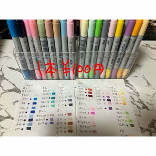 COPIC - 超美品！Ohuhu アルコールマーカー216色 筆タイプ太字 美品